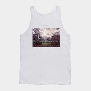 Lilac Valley Painting Tank Top